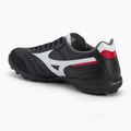Men's Mizuno Morelia Sala Elite TF football boots black/white/chinese red 3