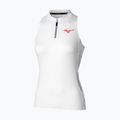 Women's Mizuno Daybreakers Printed Tank W white/icelandic blue T-shirt