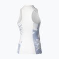 Women's Mizuno Daybreakers Printed Tank W white/icelandic blue T-shirt 2