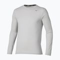 Men's Mizuno Core Impulse Tee vapor silver running longsleeve