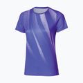 Women's running shirt Mizuno Core Graphic Tee iris bloom