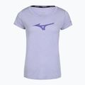Women's running shirt Mizuno Core Runbird Tee icelandic blue
