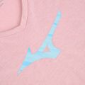 Women's running shirt Mizuno Core Runbird Tee bleached mauve 3
