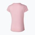 Women's running shirt Mizuno Core Runbird Tee bleached mauve 2