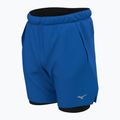 Men's Mizuno Core 7.5 2IN1 running shorts princess blue 3