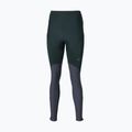 Women's running leggings Mizuno Tech Thermal Charge Long black/odyssey gray