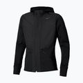 Men's Mizuno Warmalite Hybrid Full Zip Hooded Running Jacket black