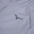 Women's Mizuno Active Warm Hybrid Full Zip Hooded quicksilver running jacket 7