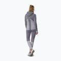 Women's Mizuno Active Warm Hybrid Full Zip Hooded quicksilver running jacket 4