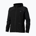 Men's running jacket Mizuno Active Alpha Hodded black