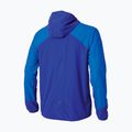 Men's Mizuno Active Alpha Hodded sodalite blue running jacket 2