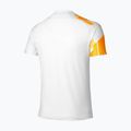 Men's tennis shirt Mizuno Daybreakers Shadow white/citrus 2