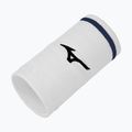Wrist sweatband Mizuno Wristband Long With Line 6P white/estate blue
