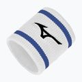 Wrist sweatband Mizuno Wristband Short With Line 6P white/ultramarine
