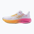 Running shoes Mizuno Wave Rider 28 white/tang orange/pink tetra 8