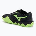 Padel shoes Mizuno Wave Enforce Tour 2 black/foliage green/glowing ap 3