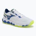 Tennis shoes Mizuno Wave Enforce Tour 2 CC white/dazzling blue/lightning
