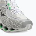 Shoes Mizuno Wave Prophecy 13.2 harbor mist/black/vibrant green 7