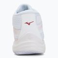 Women's volleyball shoes Mizuno Lightning Select Mid white/rose elegance/lava falls 6