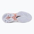 Women's volleyball shoes Mizuno Wave Lightning Pro Mid white/rose elegance/lava falls 4