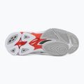 Volleyball shoes Mizuno Wave Lightning Pro Mid white/black/fiery red 4