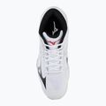 Volleyball shoes Mizuno Wave Lightning Pro Mid white/black/fiery red 5