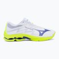 Volleyball shoes Mizuno Wave Lightning Pro white/lighting yellow/dazzling blue 2