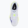 Volleyball shoes Mizuno Wave Lightning Pro white/lighting yellow/dazzling blue 5