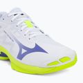 Volleyball shoes Mizuno Wave Lightning Pro white/lighting yellow/dazzling blue 7