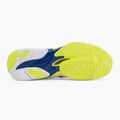 Volleyball shoes Mizuno Wave Lightning Elite Mid white/lighting yellow/dazzling blue 4