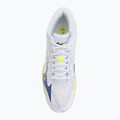 Volleyball shoes Mizuno Wave Lightning Elite Mid white/lighting yellow/dazzling blue 5