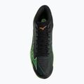 Volleyball shoes Mizuno Wave Lightning Elite Mid black/glowing apple/mandarin orange 5