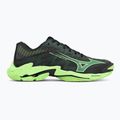 Volleyball shoes Mizuno Wave Lightning Elite black/glowing apple/mandarin orange 2
