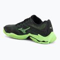 Volleyball shoes Mizuno Wave Lightning Elite black/glowing apple/mandarin orange 3