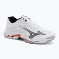 Volleyball shoes Mizuno Wave Lightning Elite white/black/fiery red