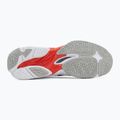 Volleyball shoes Mizuno Wave Lightning Elite white/black/fiery red 4