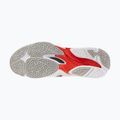 Volleyball shoes Mizuno Wave Lightning Elite white/black/fiery red 4