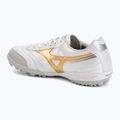Football boots Mizuno Morelia Sala Pro TF white/football gold/galaxy silver 3