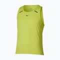 Men's running top Mizuno Tech Light Tank lightning yellow 2