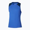 Men's running top Mizuno Active DryAeroFlow Tank Top dazzling blue