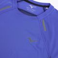 Men's running top Mizuno Active DryAeroFlow Tee dazzling blue 3