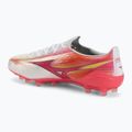 Football boots Mizuno Alfa III Elite AG white/fuchsia purple 3
