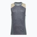 Men's running top Mizuno Active DryAeroFlow Graphic Tank Top lava smoke