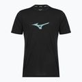 Men's running top Mizuno Core Runbird Tee black