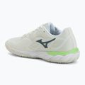 Women's padel shoes Mizuno Wave Enforce Court Padel phantom green/white/glowing ap 3
