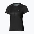 Women's running top Mizuno Trail Graphic Tee black