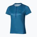 Women's running top Mizuno Trail Graphic Tee sailor blue 2