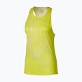 Women's running top Mizuno Core Graphic Tank Top lightning yellow