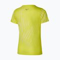 Women's running top Mizuno Core Graphic Tee lightning yellow 3