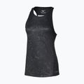 Women's running top Mizuno Active DryAeroFlow Graphic Tank Top black